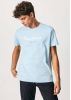 Pepe Jeans T shirts print Blauw Heren online kopen