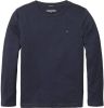 Tommy Hilfiger ! Jongens Shirt Korte Mouw Maat 128 Grijs Katoen online kopen