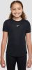 Nike Dri FIT One Meisjestop met korte mouwen Black/White Kind online kopen