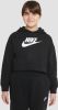 Nike Sportswear Hoodie Club Big Kids'(Girls')French Terry Cropped Hoodie online kopen