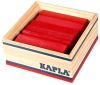 KAPLA Bouwstenen 40 stuks in kist rood online kopen