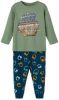 NAME IT KIDS pyjama NKMNIGHTSET met all over print groen/blauw online kopen