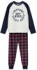 NAME IT KIDS geruite pyjama NKMNIGHTSET wit/blauw/rood online kopen