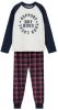 NAME IT KIDS geruite pyjama NKMNIGHTSET wit/blauw/rood online kopen