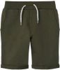 NAME IT KIDS regular fit sweatshort NKMVERMO donkergroen online kopen