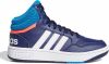 Adidas hoops mid 3.0 sneakers blauw/oranje kinderen online kopen