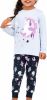 NAME IT KIDS pyjama NKFNIGHTSET met all over print paars online kopen