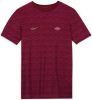 Nike Kids Nike KM Trainingsshirt Kids Bordeauxrood online kopen