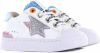 Shoesme SH22S010 D leren sneakers met glitters wit/multi online kopen