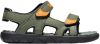 Timberland Jongens Sandalen Perkins Row 2 strap , Groen, Heren online kopen