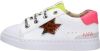 Shoesme SH22S010 C leren sneakers met dierenprint wit/multi online kopen