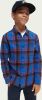 Scotch & Soda Blauwe Casual Overhemd 167558 22 fwbm d20 online kopen