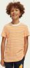 Scotch & Soda Relaxed fit yarn dyed striped T shirt online kopen