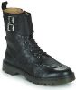 Kickers Deckranger Boots , Zwart, Dames online kopen