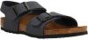 Birkenstock New York Junior Birko Flor BC Narrow Junior Sandaal Marineblauw online kopen