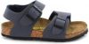 Birkenstock New York Junior Birko Flor BC Narrow Junior Sandaal Marineblauw online kopen