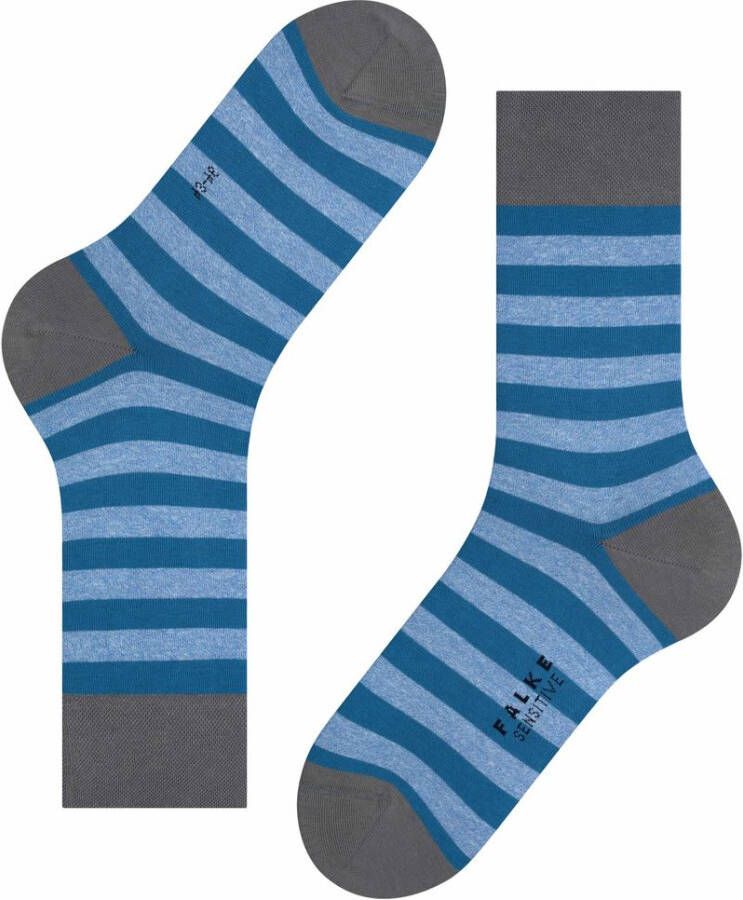 FALKE Sensitive Mapped Line sokken blauw online kopen