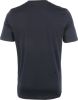 Scotch and Soda T shirts Essentials Crewneck jersey T shirt in Organic Cotton Donkerblauw online kopen