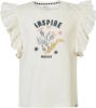 Noppies T shirts Girls Tee Pevely Short Sleeve Off white online kopen