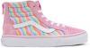 Vans Sneakers UY SK8 Hi Zip Wavy Rainbow Roze online kopen