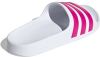 Adidas Performance Adilette Aqua K badslippers wit/roze online kopen