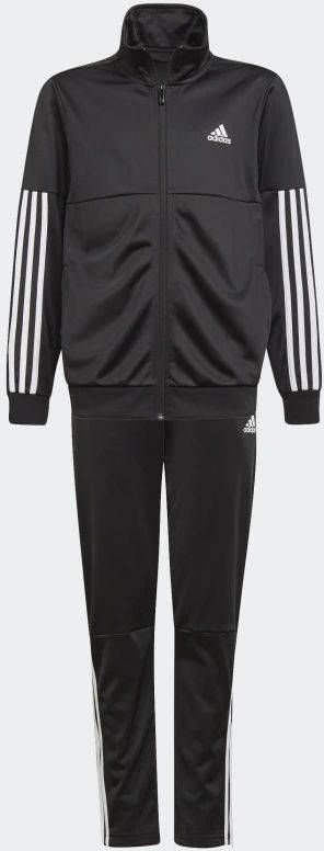 Adidas Trainingspak 3 Stripes Zwart/Wit Kinderen online kopen