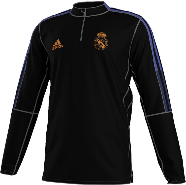 Overige Real Madrid Trainingspak Junior 2021 2022 -- Kleur Zwart | Soccerfanshop online kopen