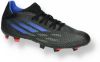 Adidas X Speedflow.3 Firm Ground Voetbalschoenen Core Black/Sonic Ink/Solar Yellow Dames online kopen