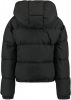 America Today Junior gewatteerde winterjas zwart online kopen