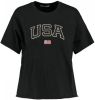 America Today T shirt van biologisch katoen zwart online kopen