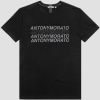 Antony Morato T shirt met logo black online kopen