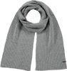 Barts wilbert sjaal grijs heren online kopen