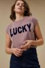 By-bar by bar Lucky Thelma T shirt van biologisch katoen met print online kopen