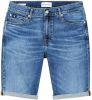 Calvin klein JEANS slim fit jeans short 1a4 denim medium online kopen