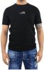 Dsquared2 Katoenen t shirt met klein logo , Zwart, Heren online kopen