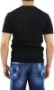 Dsquared2 Katoenen t shirt met klein logo , Zwart, Heren online kopen