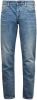 G-Star Lichtblauwe G Star Raw Straight Leg Jeans 3301 Regular Tapered online kopen