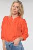 Geisha Lange mouwen Blouses Oranje Dames online kopen