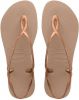 Havaianas Slippers Kids Flipflops Luna Ros&#233, goudkleurig online kopen