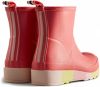 Hunter Regenlaarzen Womens Play Short Stripe Sole Wellington Boots Roze online kopen