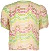 Like Flo Multi Blouse Fancy Woven Rainbow Knotted Blouse online kopen