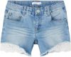 Name it Shorts Girls Salli Slim Denim Shorts 5372 Ha Blauw online kopen