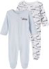 NAME IT BABY boxpak NBMNIGHTSUIT set van 2 wit/lichtblauw online kopen