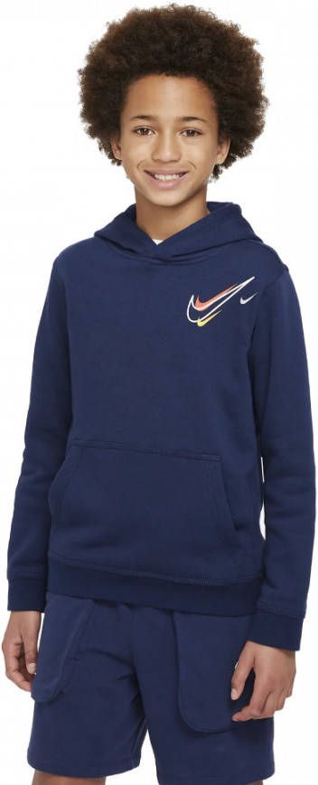 Nike Sportswear Fleecehoodie voor jongens Blauw online kopen