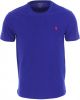 POLO Ralph Lauren slim fit T shirt met logo kobaltblauw online kopen