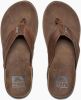 Reef J Bay III heren slippers camel 45 online kopen