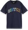 Scotch & Soda Graphic T shirt van biologisch katoen online kopen