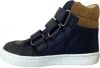 Shoesme UR21W043 B hoge leren sneakers donkerblauw/kaki online kopen