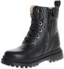 Shoesme Veterboots zwart Leer 22303 online kopen