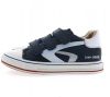 Shoesme ON22S205 B leren sneakers wit/groen online kopen